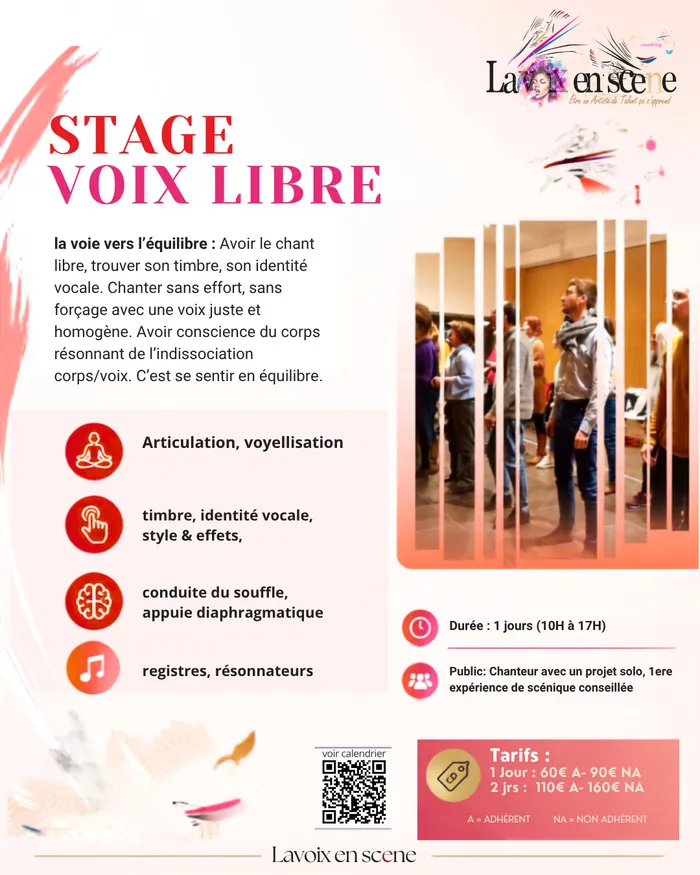 Illustration de l'événement : Stage : Voix libre, voix de l'équilibre