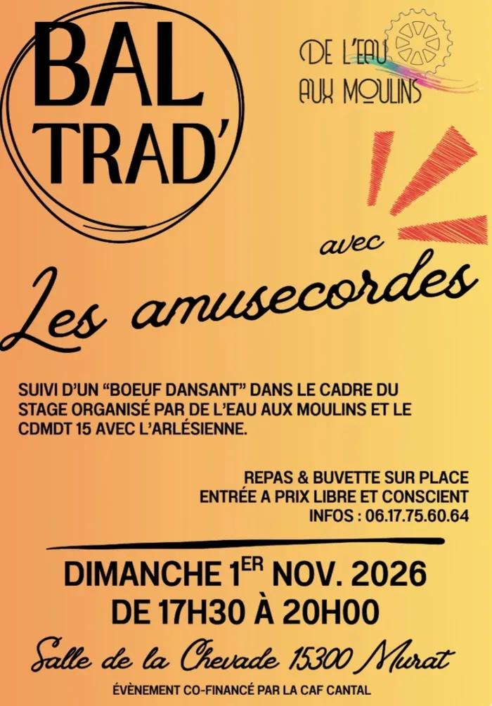 Illustration de l'événement : BAL TRAD' à la Chevade
