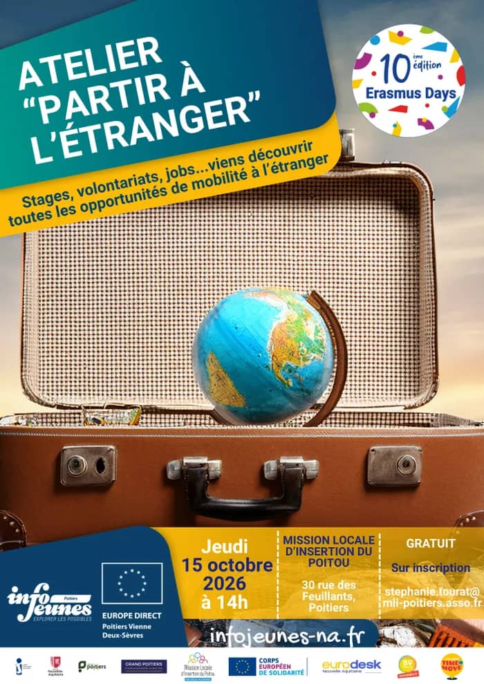Illustration de l'événement : Atelier partir à l'étranger