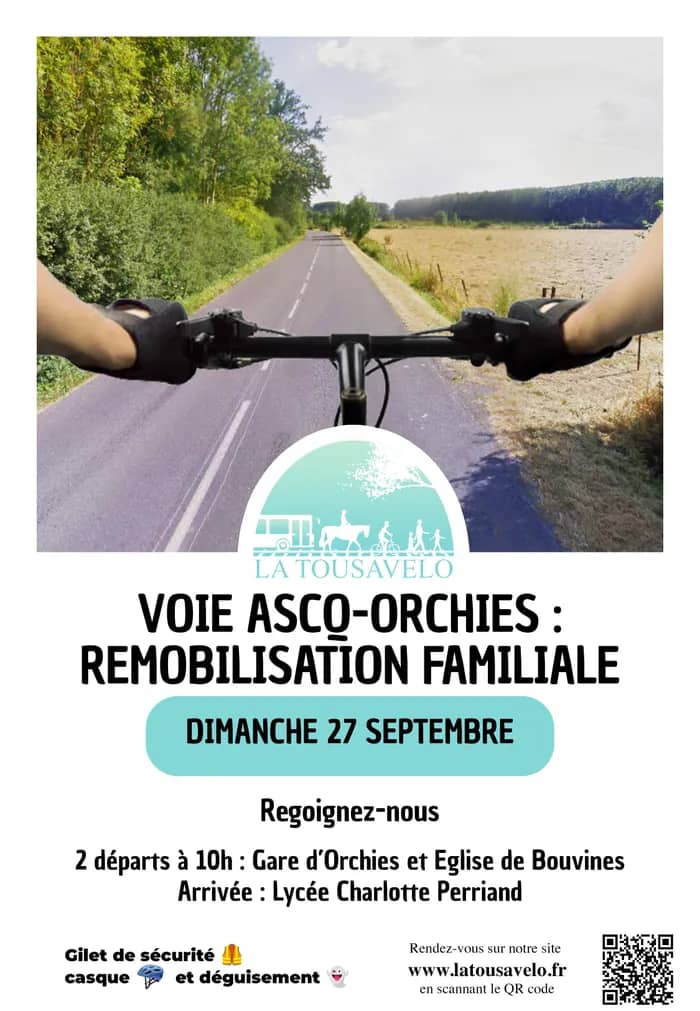 Illustration de l'événement : Remobilisation à vélo au départ d'Orchies ou Bouvines