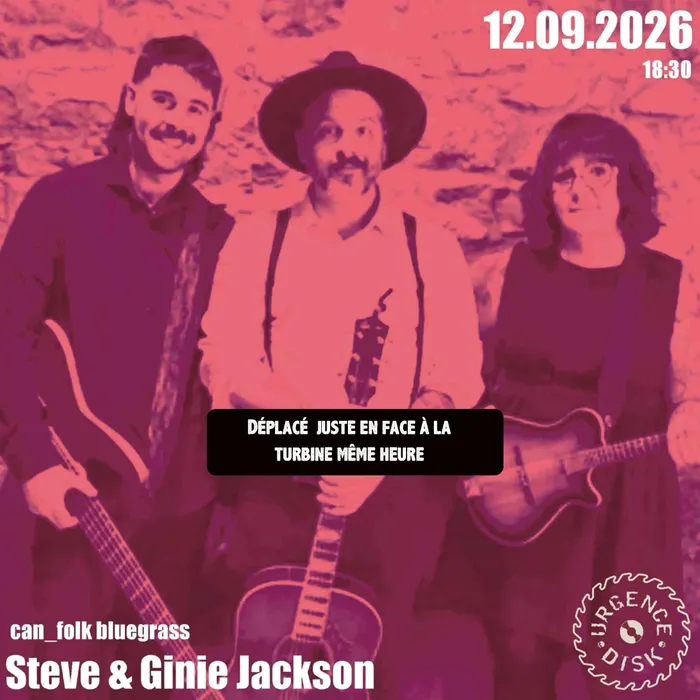 Illustration de l'événement : HORS MURS_Steve & Ginie Jackson_can_folk bluegrass