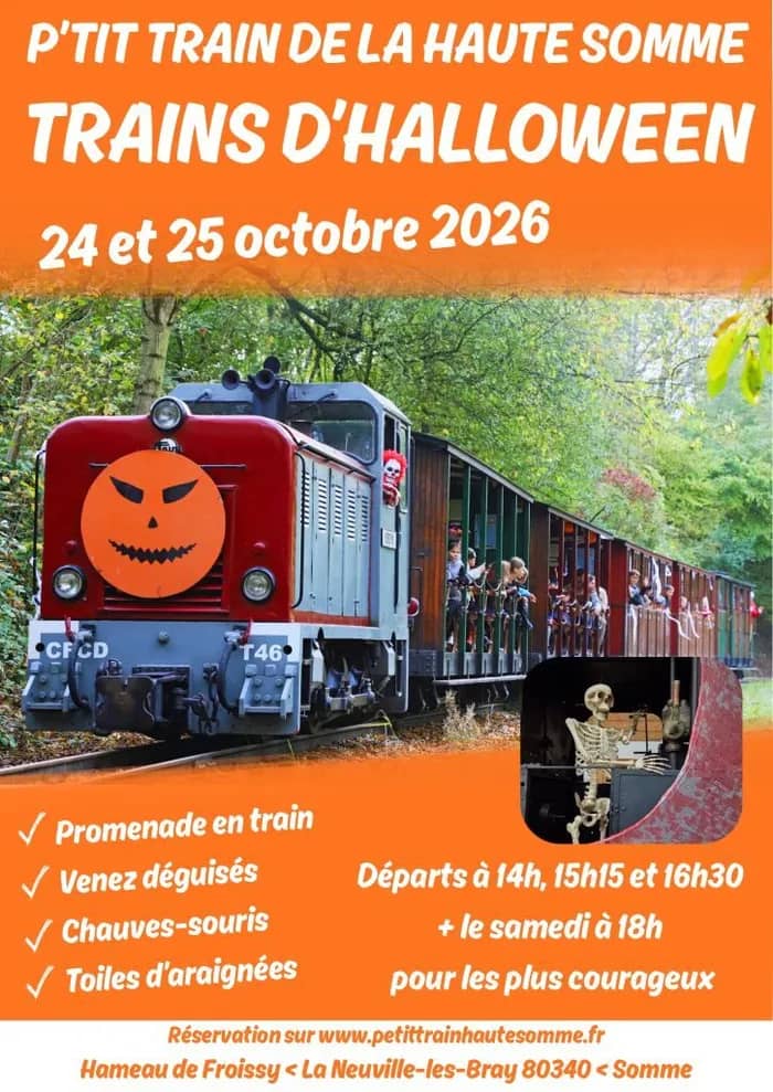 Illustration de l'événement : Trains d'Halloween