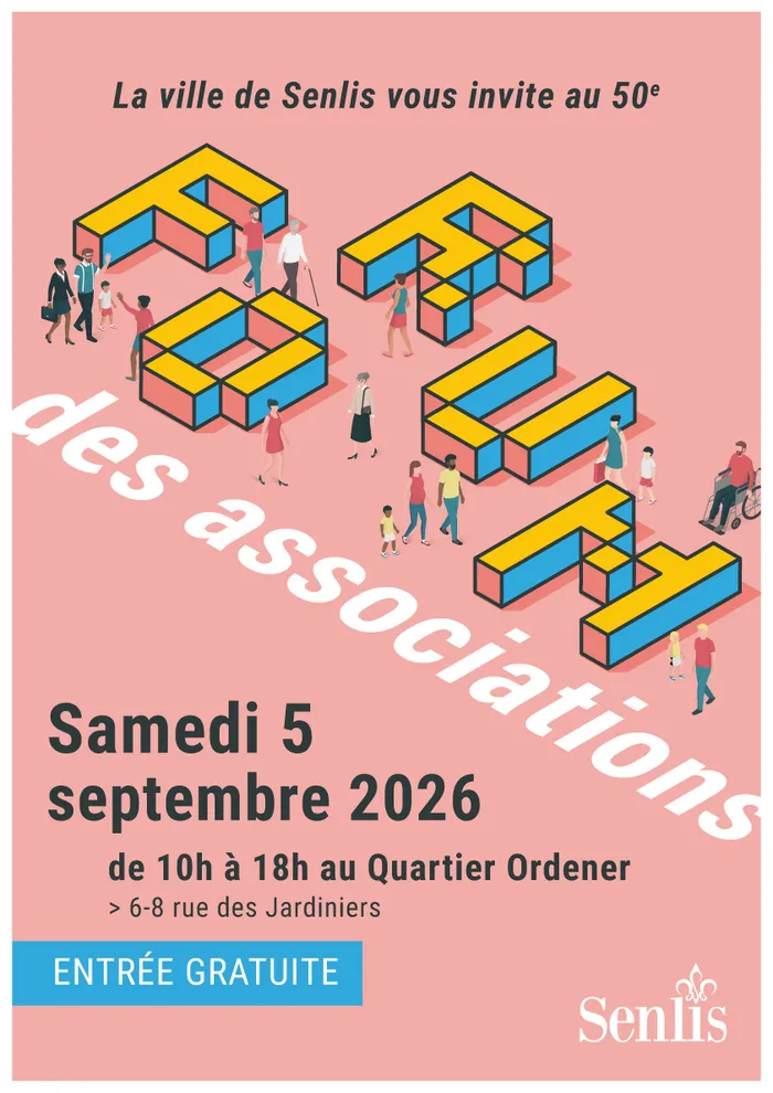 Illustration de l'événement : Le Forum des Associations Senlisiennes 2026