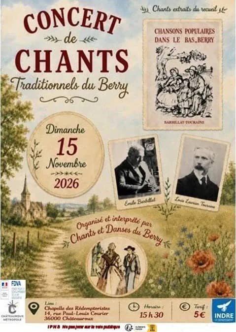 Illustration de l'événement : Concert de Chants Traditionnels du Berry