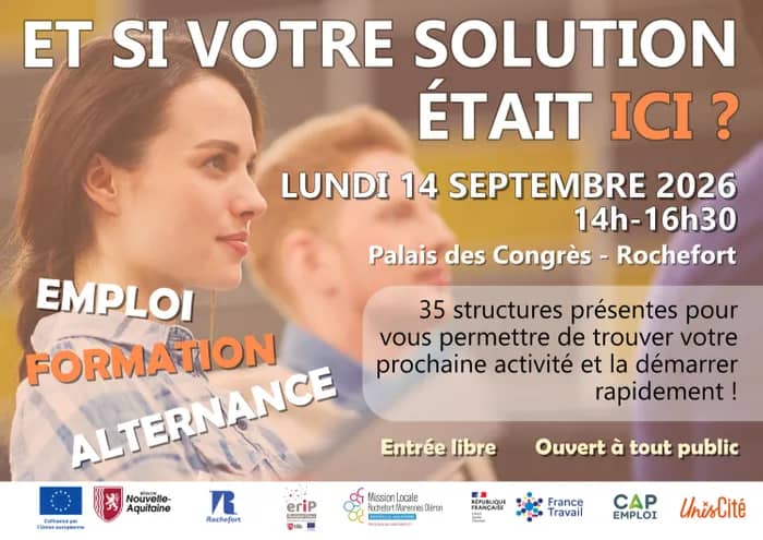 Illustration de l'événement : ET SI VOTRE SOLUTION ETAIT ICI ?