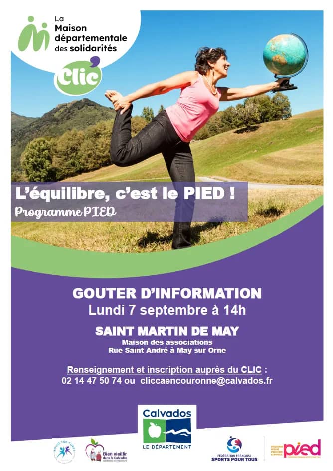 Illustration de l'événement : L'équilibre, c'est le PIED !