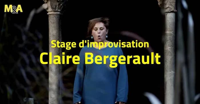 Illustration de l'événement : [M&A] Atelier d’improvisation avec Claire Bergerault | Claire Bergerault Megaphonic
