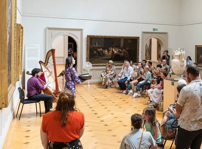 Illustration de l'événement : Composer et peindre au féminin, mêmes combats?