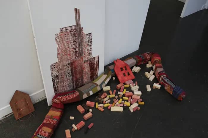 Illustration de l'événement : Les Cabaneurs - installation évolutive par Cécile Michon-Roussel