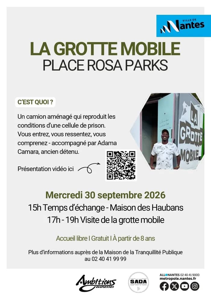 Illustration de l'événement : La Grotte Mobile avec Adama Camara