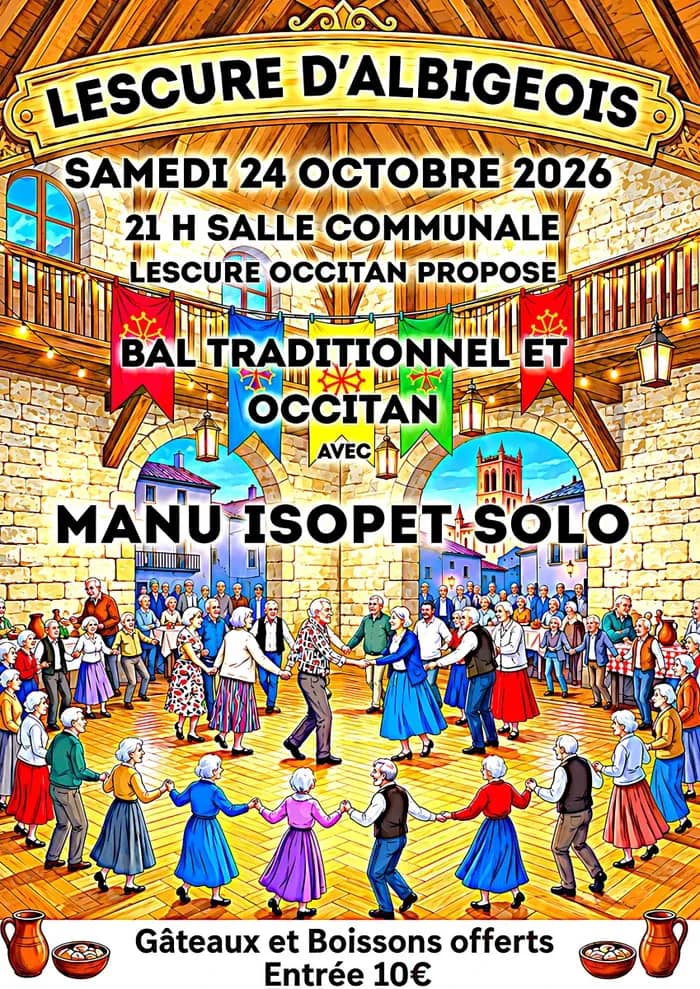 Illustration de l'événement : bal occitan d octobre 2026