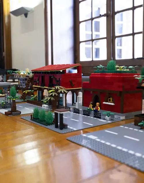 Illustration de l'événement : Concours de construction Brickmaster avec "la Rue Brique"