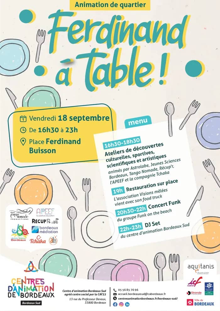 Illustration de l'événement : Ferdinand à Table