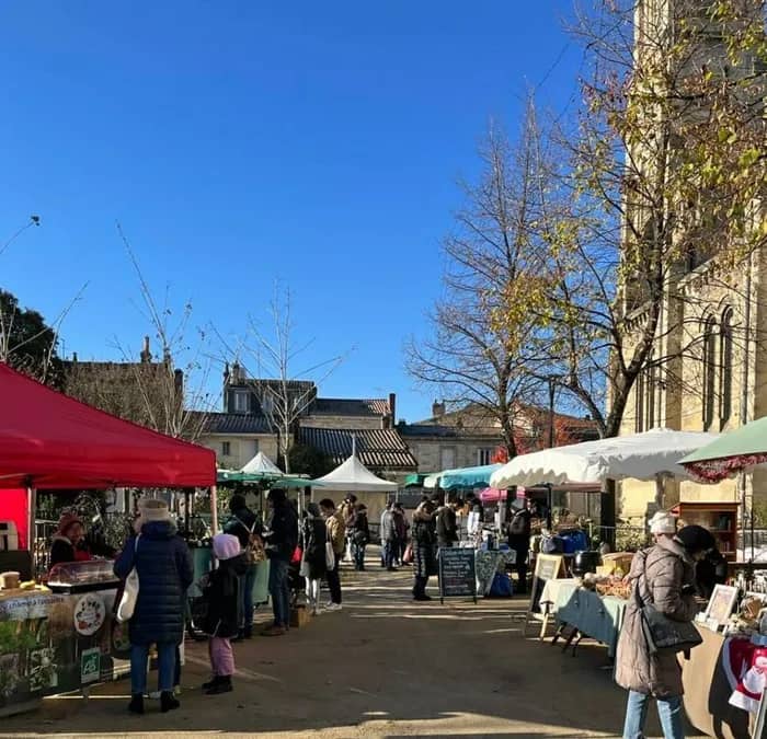 Illustration de l'événement : GREEN Market, place Cardinal Donnet (Sacré-Cœur)