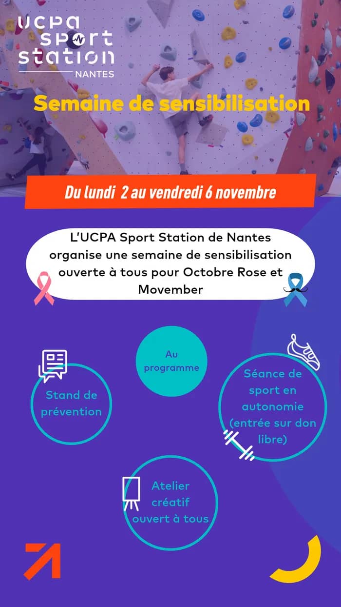 Illustration de l'événement : Semaine de sensibilisation pour Octobre Rose et Movember