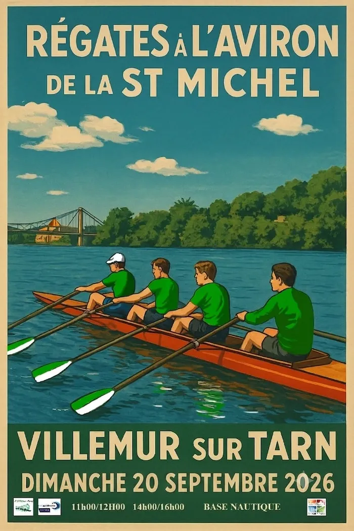 Illustration de l'événement : Régates d'aviron de la St Michel