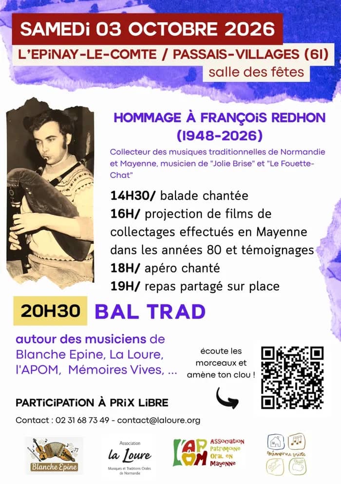 Illustration de l'événement : Hommage à François Redhon