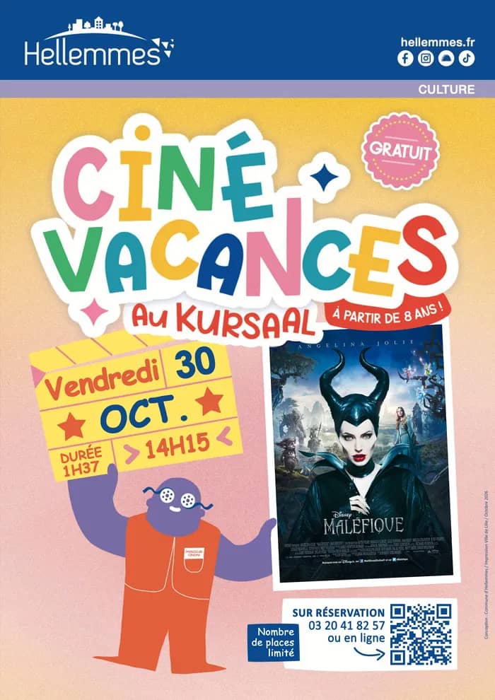 Illustration de l'événement : Ciné vacances - Maléfique - 30/10