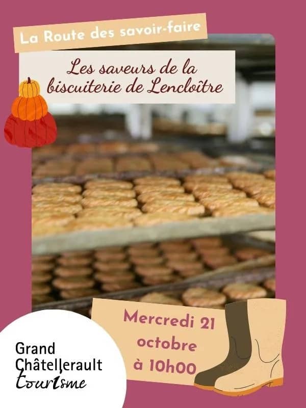 Illustration de l'événement : Les saveurs de la biscuiterie de Lencloître