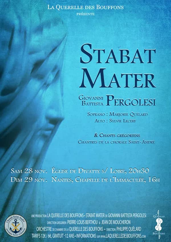 Illustration de l'événement : Concert : Stabat Mater, de Pergolese