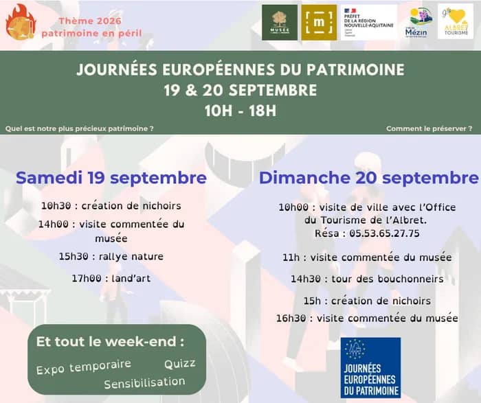 Illustration de l'événement : Patrimoine en péril : (re)découvrons notre patrimoine