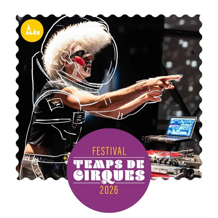 Illustration de l'événement : Festival Temps de Cirques • Spectacle : DJ SIRIUS • Les Enfants Sérieux