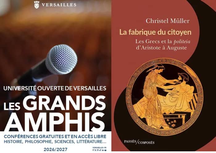 Illustration de l'événement : Les Grands Amphis : " La fabrique du citoyen. Les Grecs et la politeia d'Aristote à Auguste ".