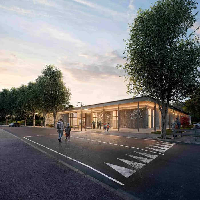 Illustration de l'événement : Visite du centre nautique à Belley de la CC BUGEY SUD - Z Architecture