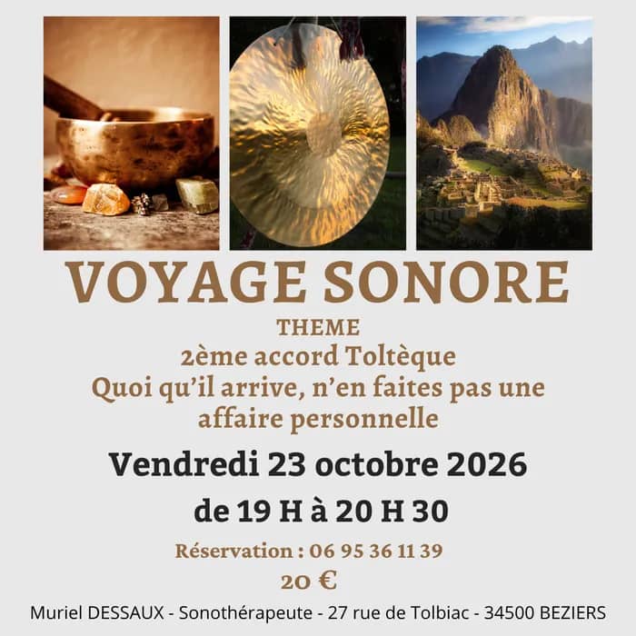 Illustration de l'événement : Voyage Sonore à Béziers