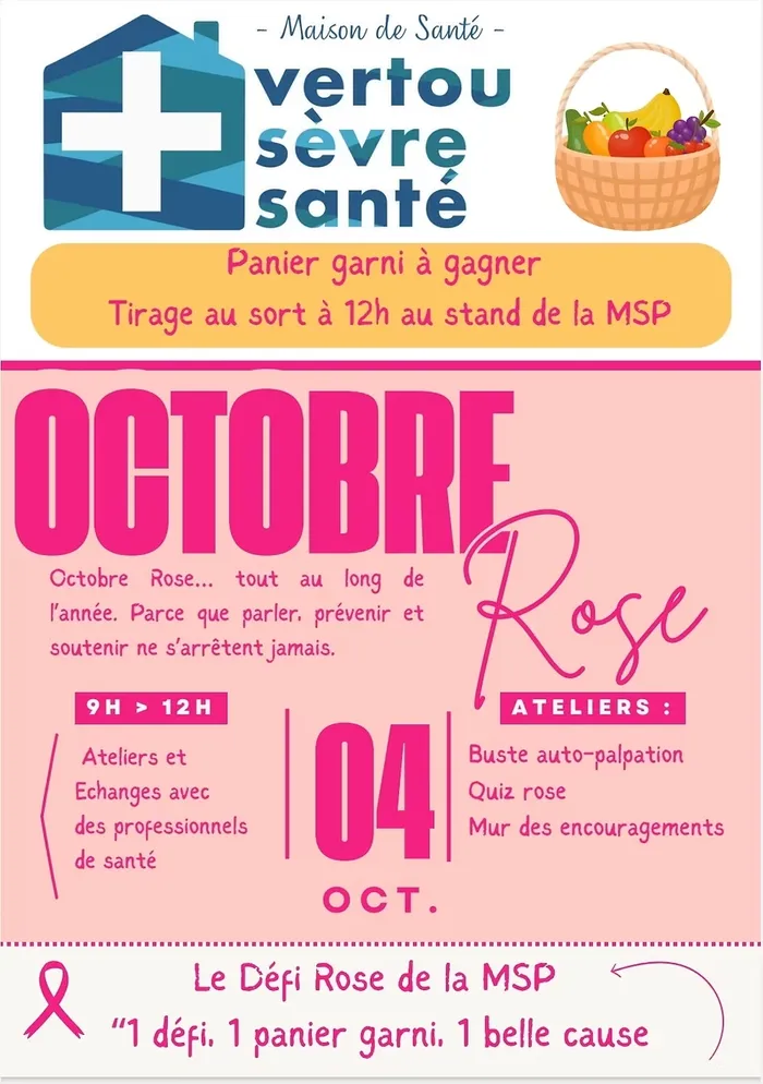 Illustration de l'événement : Prévention cancer du sein aux Foulées de Vertou