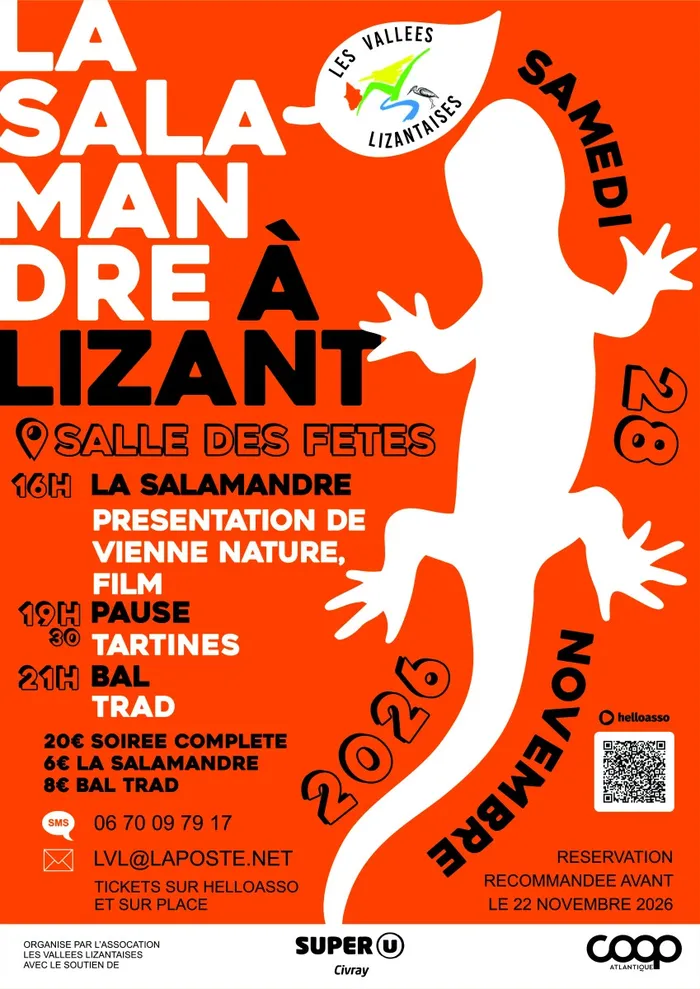 Illustration de l'événement : La salamandre à Lizant