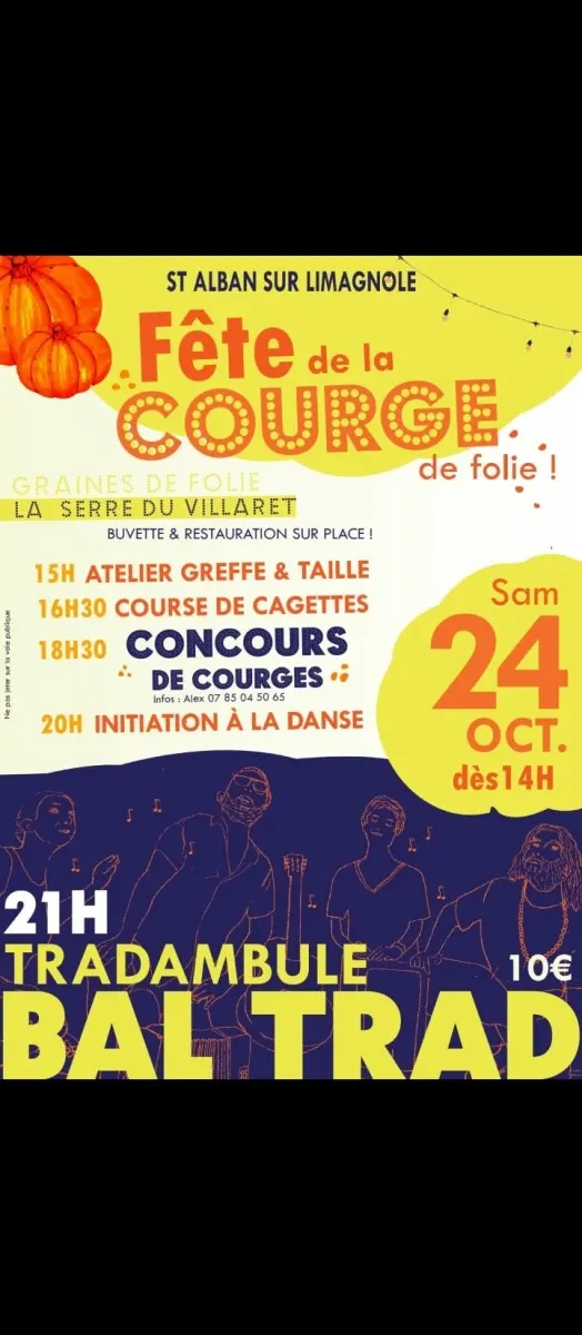 Illustration de l'événement : Bal Trad' pour la fête de la courge