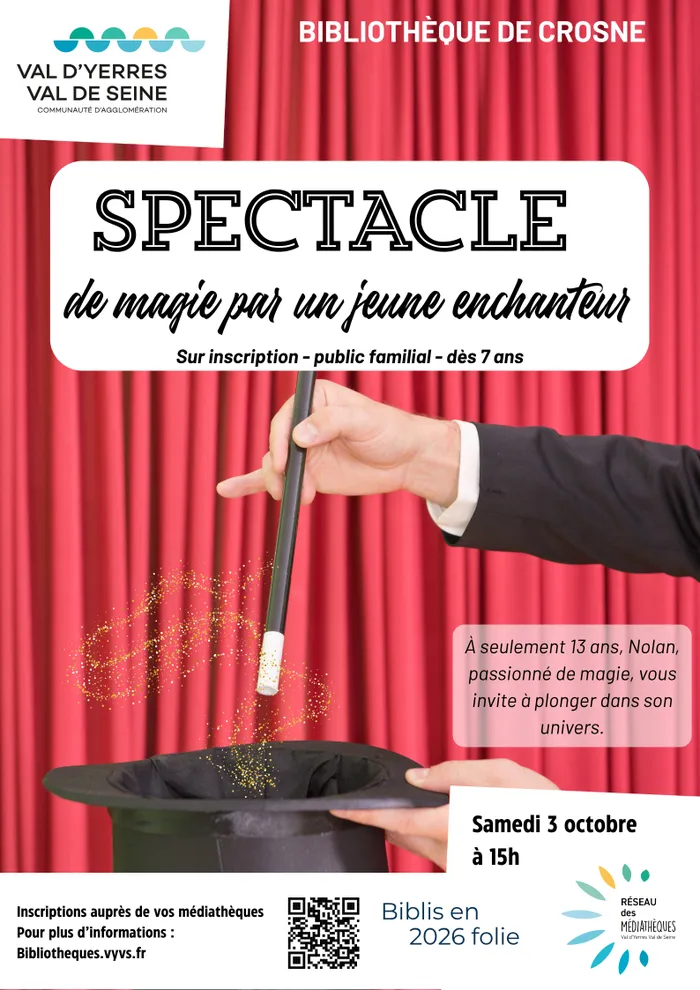 Illustration de l'événement : Magicien apprenti Nolan Dubois