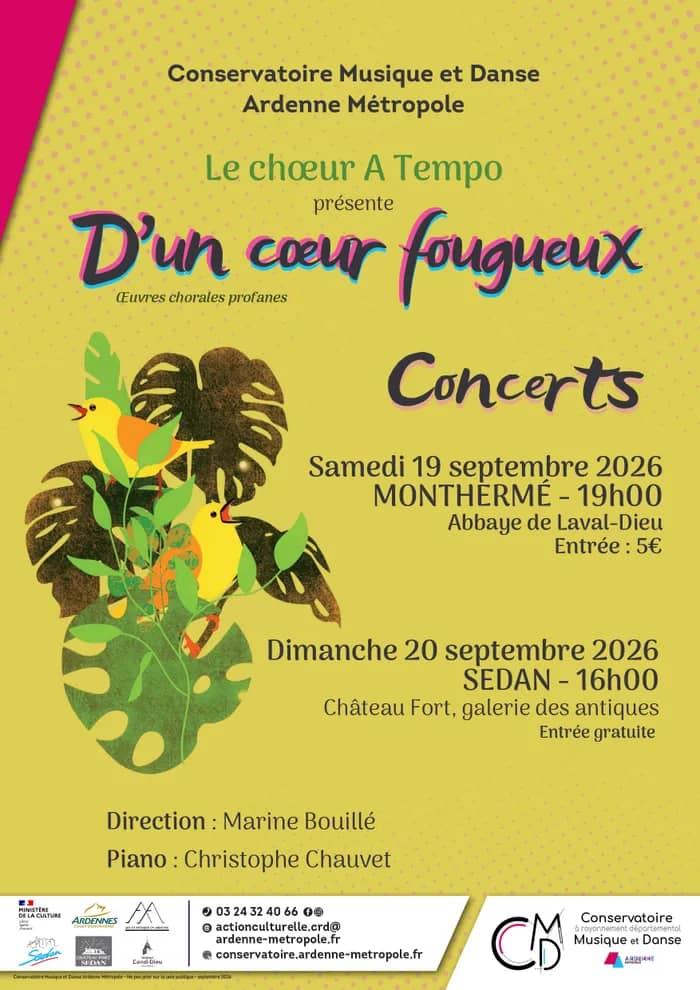 Illustration de l'événement : Concert du chœur A Tempo