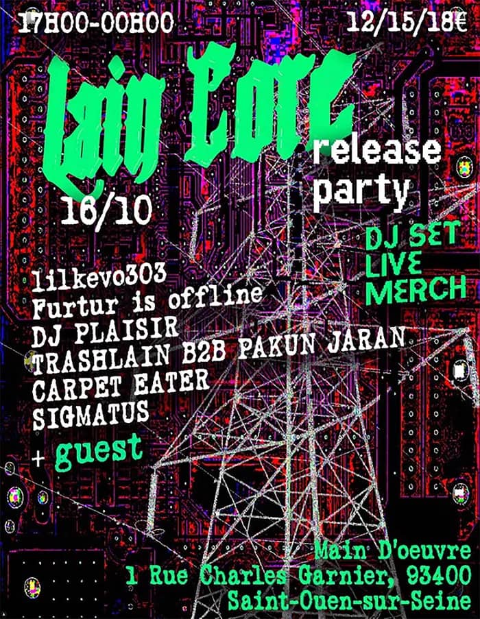 Illustration de l'événement : LAINCORE RELEASE PARTY