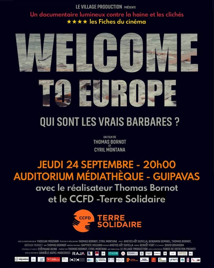 Illustration de l'événement : Projection du film : Welcome to Europe, qui sont les vrais barbares ? en présence du réalisateur Thomas BORNOT