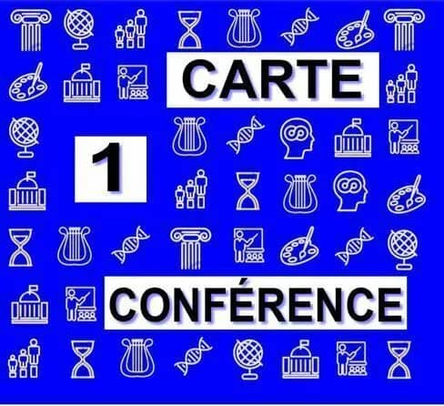 Illustration de l'événement : Carte découverte / 1 conférence