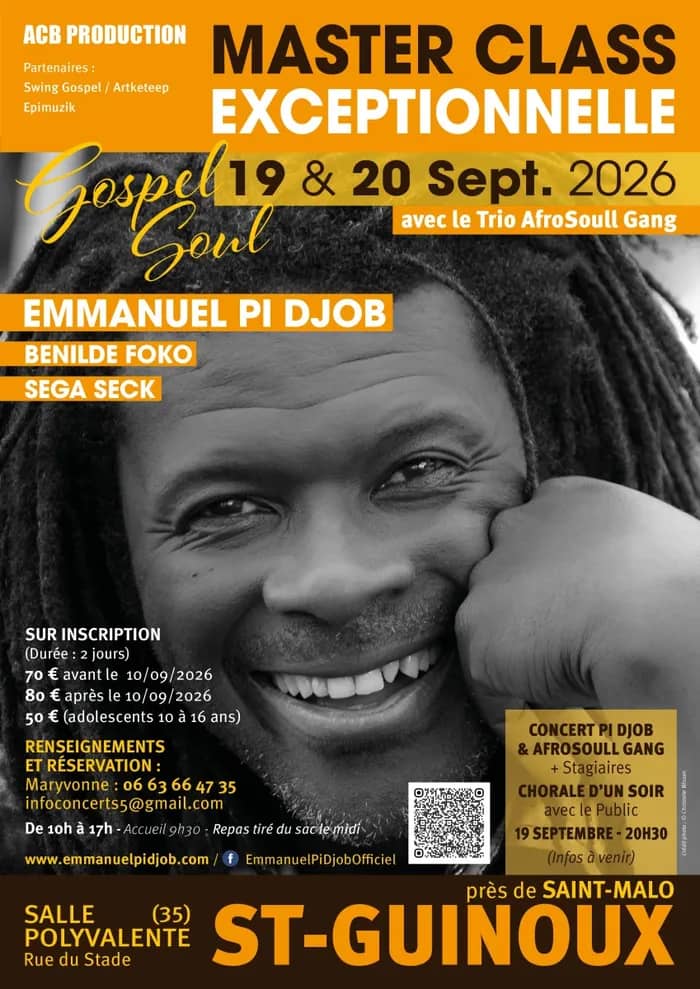 Illustration de l'événement : Emmanuel PI DJOB & AfroSoull Gang