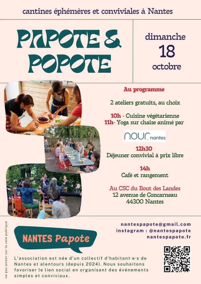 Illustration de l'événement : Cantine Papote et Popote
