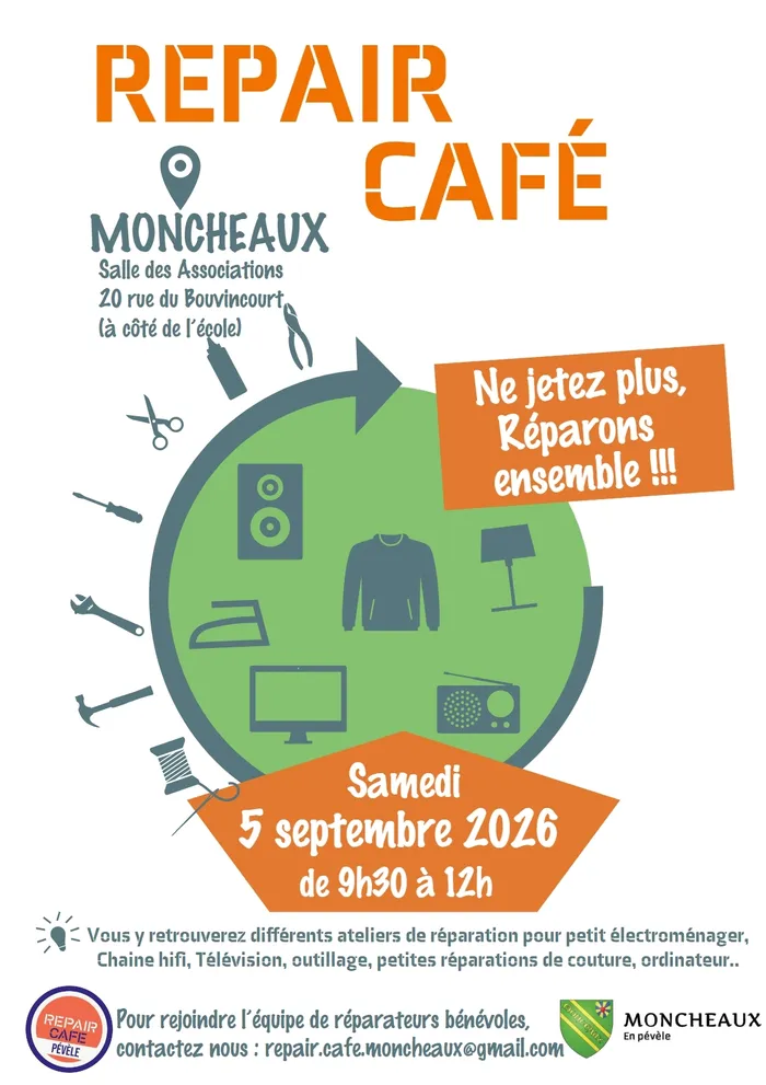 Illustration de l'événement : Repair Café Moncheaux