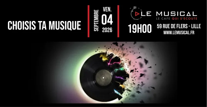 Illustration de l'événement : Choisis ta musique