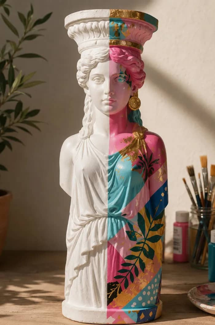 Illustration de l'événement : Ravivez l'Antique : personnalisez votre cariatide