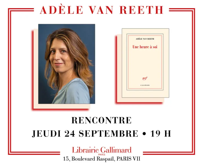 Illustration de l'événement : Adèle Van Reeth présente « Une heure à soi »