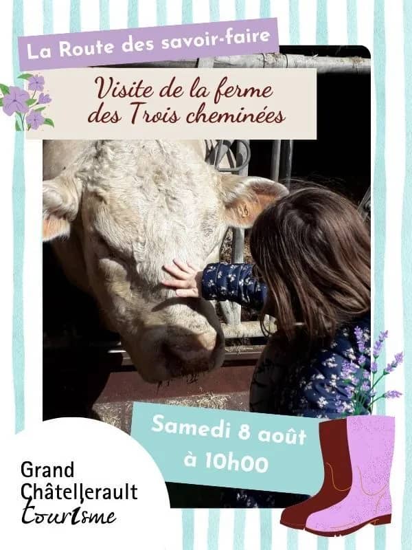 Illustration de l'événement : Visite de la Ferme des Trois Cheminées