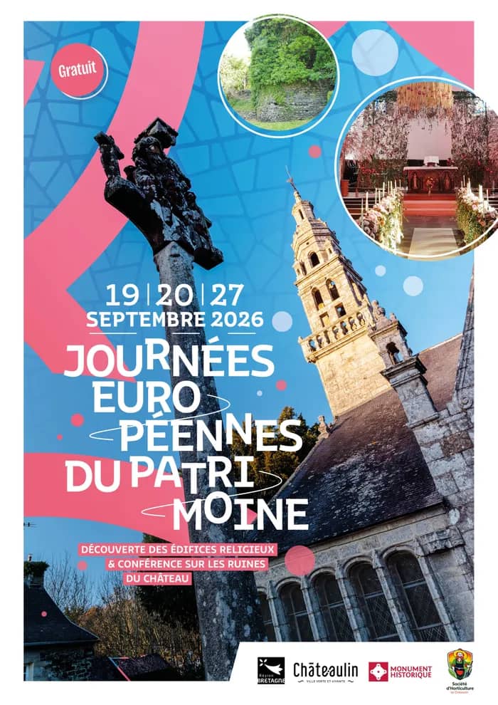 Illustration de l'événement : Programme des Journées européennes du patrimoine à Châteaulin