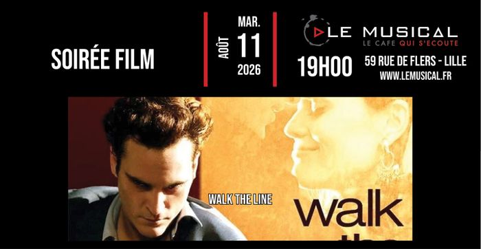 Illustration de l'événement : Soirée film: Walk the line