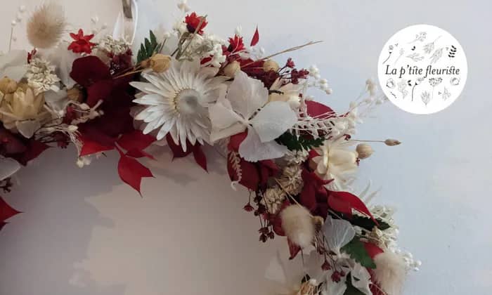 Illustration de l'événement : ATELIER ARTISTIQUE | Couronne de fleurs séchées