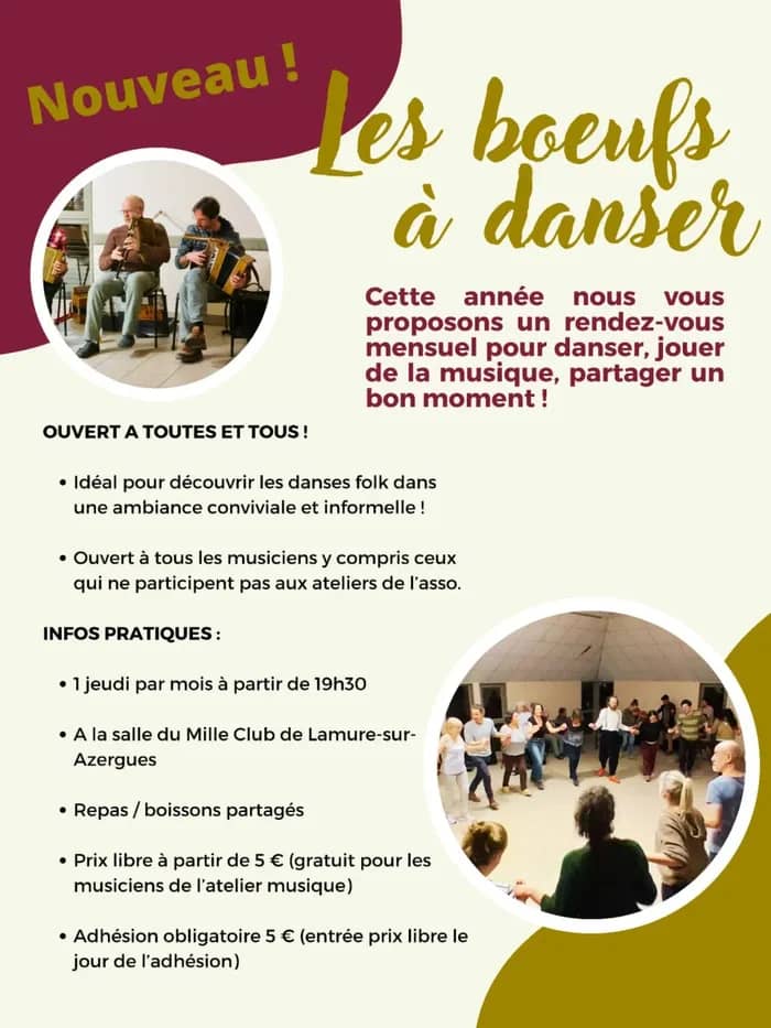 Illustration de l'événement : Boeuf à danser des Bals à Zerg
