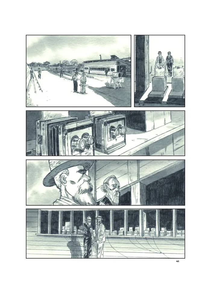 Illustration de l'événement : Exposition La photo vue par ...la BD : focus sur Muybridge (1830-1904)