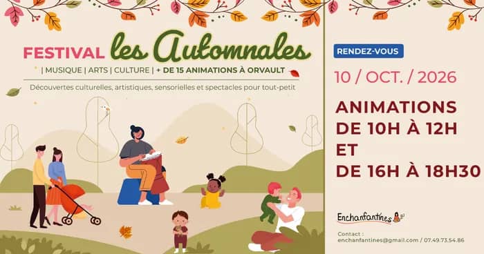 Illustration de l'événement : Les Automnales d’Enchanfantines 2026 - Edition 2026